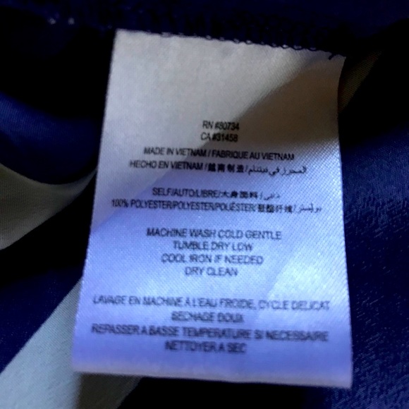 BCBGeneration striped  Polyester split-back tank L - Picture 7 of 10